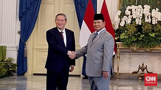 Menko Bidang Perekonomian Airlangga Hartarto mengungkap hasil pertemuan bilateral antara Presiden Prabowo Subianto dengan Perdana Menteri China Li Qiang.