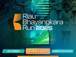 Riau Bhayangkara Run Digelar 13 Juli, Simak Rute Lalin yang Ditutup