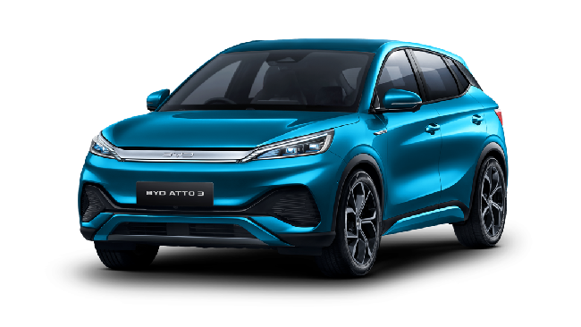 Fitur yang tak tersedia di BYD Atto 3 Advanced STD di antaranya panoramic sunroof, roof rail, wireless charger dan Adaptive Cruise Control.