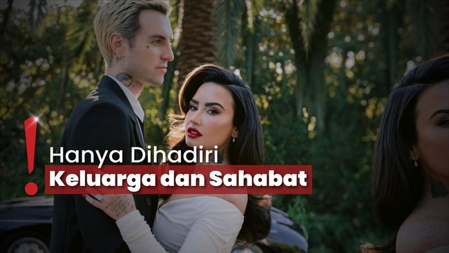 Demi Lovato Menikah dengan Musisi Jordan 'Jutes' di California