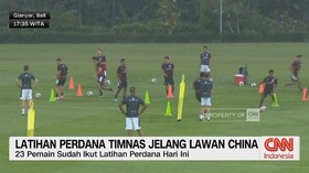 VIDEO: Latihan Perdana Timnas Jelang Lawan China
