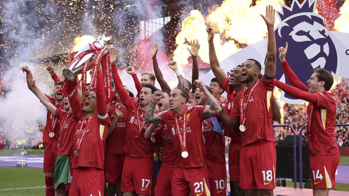 FOTO: Pesta Juara Liverpool di Anfield