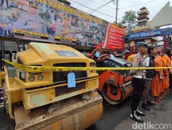 Akhir Karir Komplotan Pencuri Alat Berat di Tangan Polisi Ciamis