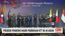 VIDEO: Presiden Prabowo Hadiri Pembukaan KTT Ke-46 ASEAN