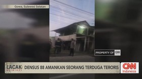 VIDEO: Densus 88 Amankan Seorang Terduga Teroris