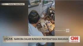 VIDEO: Narkoba dalam Bungkus Penyedap Rasa Makanan