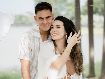 Intip Maternity Shoot Pertama Amanda Gonzales Bersama Sang Suami Pesepak Bola Filipina