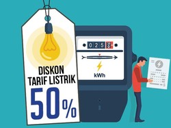 Cek! Tanggal Berlaku & Penerima Diskon Tarif Listrik 50%