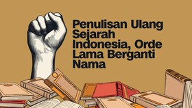 INFOGRAFIS: Penulisan Ulang Sejarah Indonesia, Orde Lama Berganti Nama