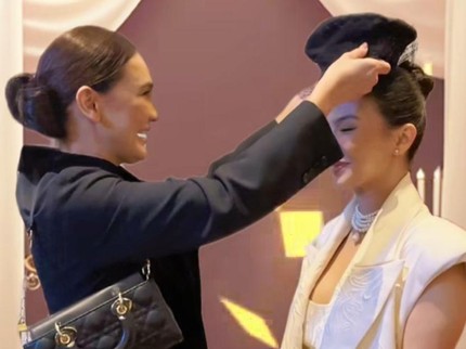 Momen Lucu Luna Maya 'Sertijab' Ketua Jomblo ke Raline Shah, Ini 5 Potretnya