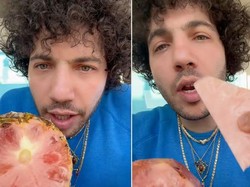 Benny Blanco Cicip Nanas Pink, Begini Rasanya?