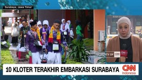 VIDEO: 10 Kloter Terakhir Embarkasi Surabaya