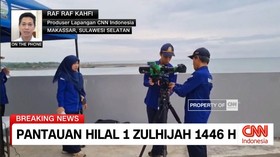 VIDEO: Pantauan Hilal 1 Zulhijah 1446 H di Makkasar