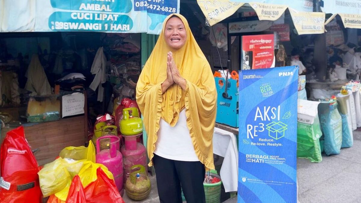 PNM Libatkan Nasabah Sulap 10 Ton Pakaian Bekas Jadi Sumber Rezeki