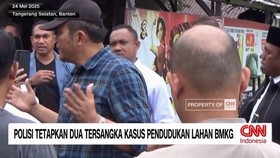 VIDEO: Polisi Tetapkan Dua Tersangka Kasus Pendudukan Lahan BMKG
