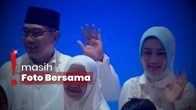 Ridwan Kamil-Atalia Akur di Pengajian Kenang 3 Tahun Kematian Eril