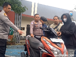 Motor Hilang 2 Tahun Lalu di Surabaya Ketemu Saat Razia Polres Bangkalan