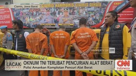 VIDEO: Oknum TNI Terlibat Pencurian Alat Berat