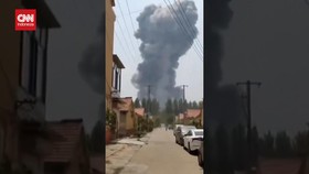 VIDEO: Penampakan Ledakan Guncang Pabrik Kimia di China