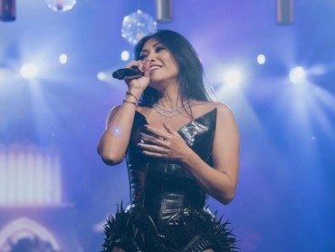 Anggun Respons Unggahan Agnez Mo soal Syuting Reacher 4