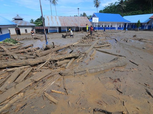 2 Desa di Donggala Sulteng Banjir, 258 Jiwa Terdampak