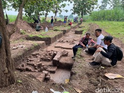 Fakta Baru Terungkap Hasil Ekskavasi Candi Tertua di Mojokerto