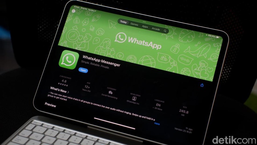 Ilustrasi WhatsApp Aplikasi WhatsApp