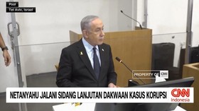 VIDEO: Netanyahu Jalani Sidang Lanjutan Dakwaan Kasus Korupsi
