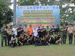Memasuki Kemarau, Polres Kampar Riau Tingkatkan Kesiagaan Bencana Karhutla
