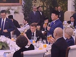 Viral Prabowo Disebut Bersulang Alkohol dengan Macron, Istana Membantah!