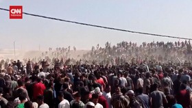 VIDEO: Kacau Balau Penyaluran Bantuan di Gaza Berujung 3 Orang Tewas