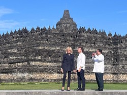 Puji-pujian Macron: Candi Borobudur Bukti Besarnya Peradaban Indonesia