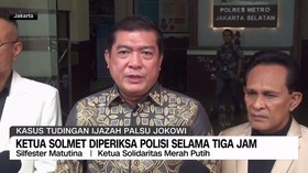VIDEO: Ketua Solmet Diperiksa Polisi Selama Tiga Jam
