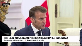 VIDEO: Sisi Lain Kunjungan Presiden Macron ke Indonesia