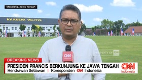 VIDEO: Presiden Prancis Berkunjung ke Jawa Tengah
