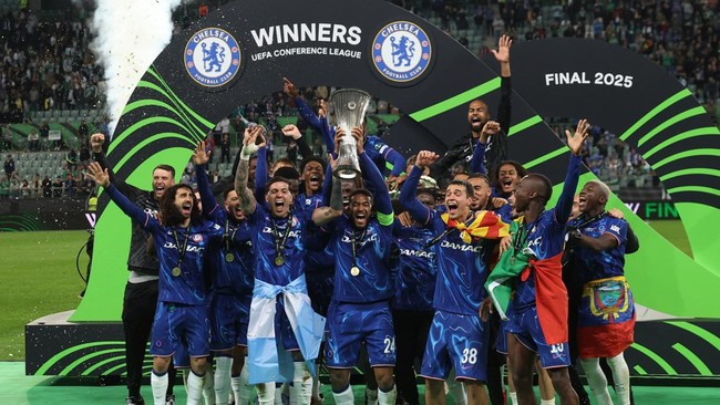 Juara Conference League, Chelsea Bikin Rekor Spesial Keberhasilan Chelsea menjadi juara Conference League musim 2024/2025 membuat klub asal London itu menorehkan rekor baru.