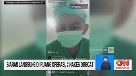 VIDEO: Live Di Ruang Operasi, 2 Nakes Dipecat
