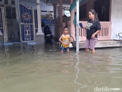 3 Kelurahan dan 1 Desa di Bangkalan Terendam Banjir Rob