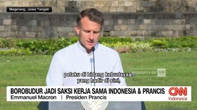 VIDEO: Borobudur Jadi Saksi Kerja Sama Indonesia & Prancis