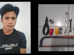 Kecanduan Sabu, Endra Nekat Curi Kabel Listrik di Muratara