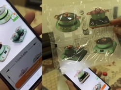 Kocak! Niat Beli Kompor Listrik, yang Datang Ternyata Stiker