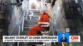 VIDEO: Melihat Stairlift di Candi Borobudur