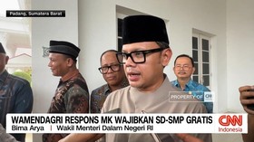 VIDEO: Wamendagri Respon MK Wajibkan SD-SMP Gratis