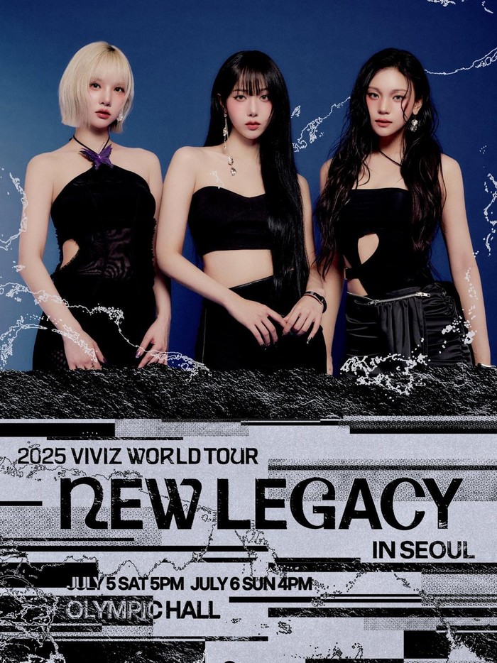 Poster konser world tour VIVIZ/Foto: Instagram.com/viviz_official