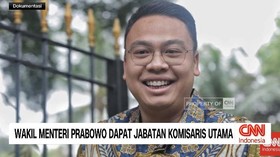 VIDEO: Wakil Menteri Prabowo Dapat Jabatan Komisaris Utama