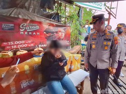 Terobos Razia, Pemotor Kabur hingga Jatuhkan Pacarnya di Bandung
