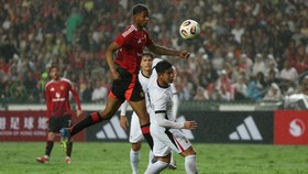 FOTO: Manchester United Susah Payah Comeback Lawan Hong Kong