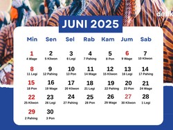 Kalender Jawa Kamis 26 Juni 2025, Simak Weton Kamis Wage