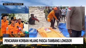 VIDEO: Pencarian Korban Hilang Pasca-Tambang Longsor