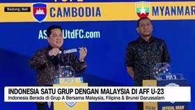 VIDEO: Indonesia Satu Grup Dengan Malaysia di AFF U-23